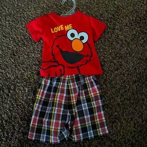 Elmo short set